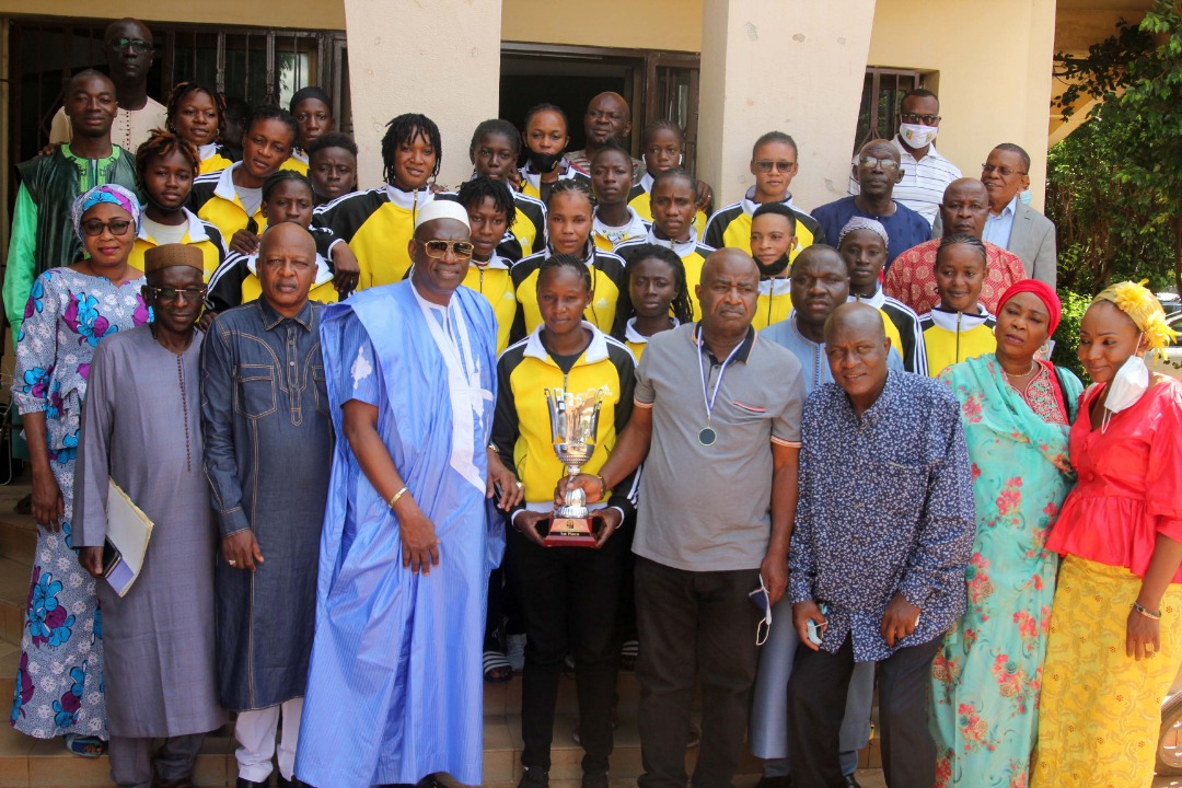 Le président de la Femafoot reçoit les championnes de l’UFOA-A avec tous les honneurs 