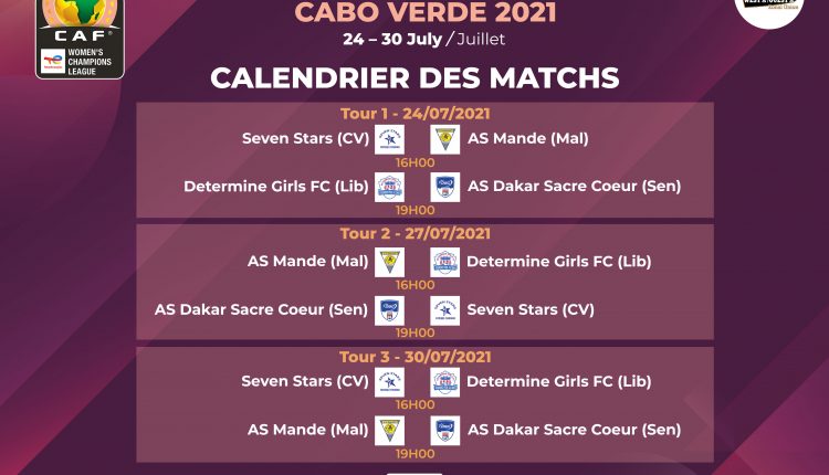 Calendrier AS Mandé